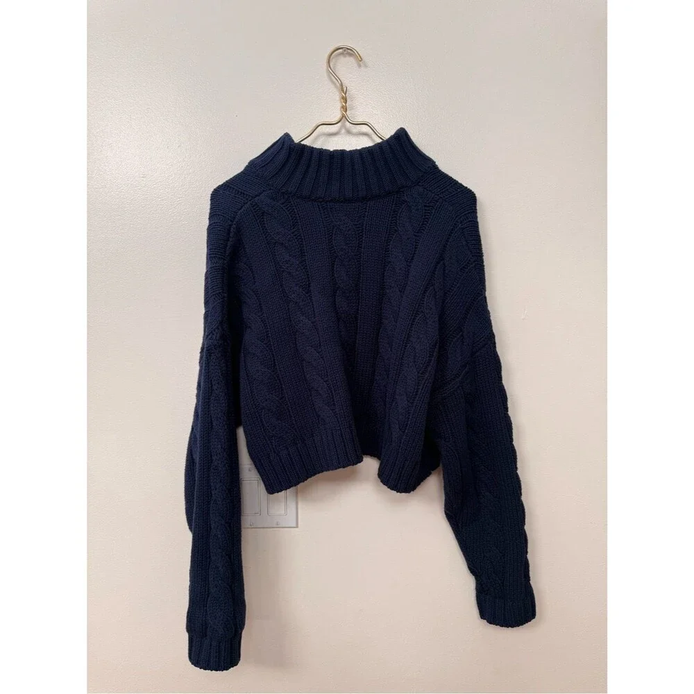 ✨ STAUD Cropped Hampton Sweater ✨